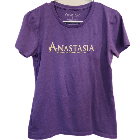 Anastasia Tops - Anastasia Broadway Purple Tee